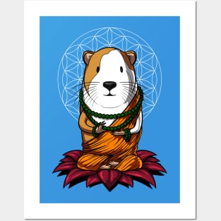 Guinea Pig Buddha Posters and Art